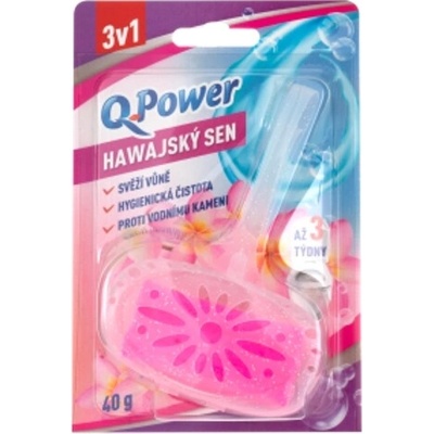 Q Power WC záves 40g Hawajský sen