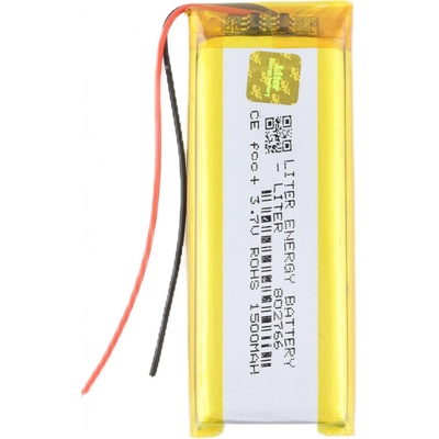 Li-Pol batéria 1500mAh, 3.7V, 802766