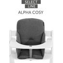 Hauck Alpha cosy Select jersey charcoal