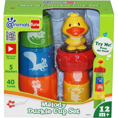 Alltoys skládací kelímky s kačenkou – Hledejceny.cz