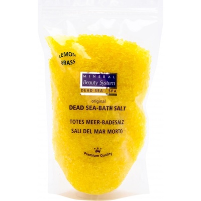 Mineral Beauty System morská soľ do kúpeľa Lemongrass vrecko 500 g