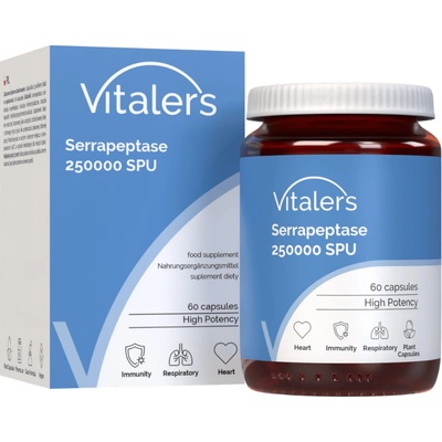 Vitaler's Serrapeptase 250000 SPU 60 kapsúl