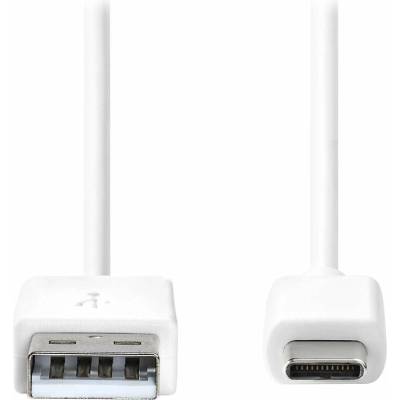 Nedis CCGL60600WT10 USB 2.0/ zástrčka USB-A - zástrčka USB-C/ 15 W/ 480 Mbps 1m