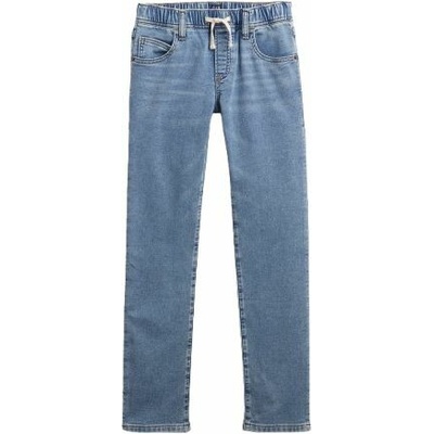 GAP V-Slim Med Wash modrá