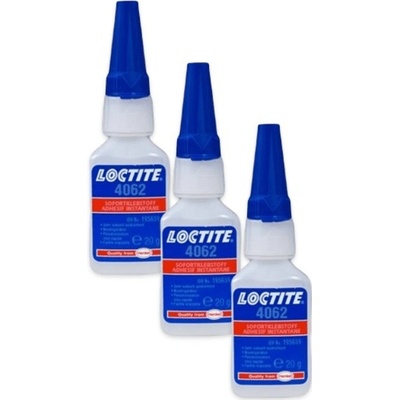 Loctite 4062 sekundové lepidlo 20 g 3 ks