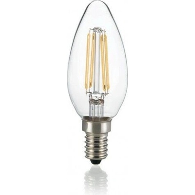 CLASSIC OLIVA LED žárovka E14 B35 4W 490lm 4000K čirá, nestmívatelná