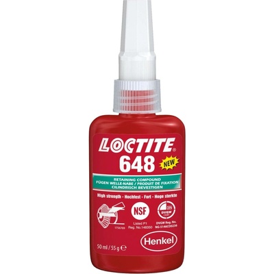 LOCTITE 648 upevňovač spojů VP 50 g