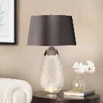 Elstead Lighting LENA-TL-L-SMOKE - LED Настолна лампа LENA 1xE27/40W/230V 74 см сив (ED0610)