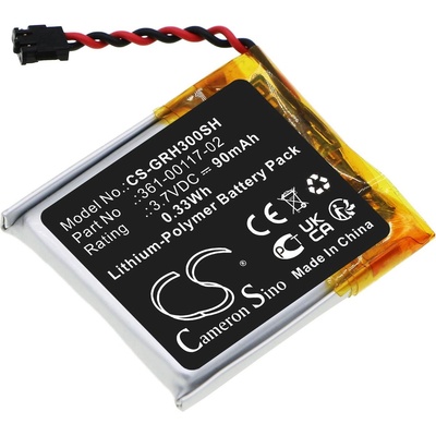 Cameron Sino Батерия за Garmin Forerunner 30, 90 mAh, Li-Pol (CS-GRH300SH)