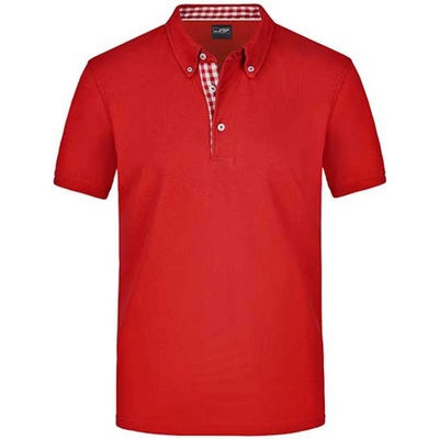 James & Nicholson Pánska polokošeľa JN964 Red