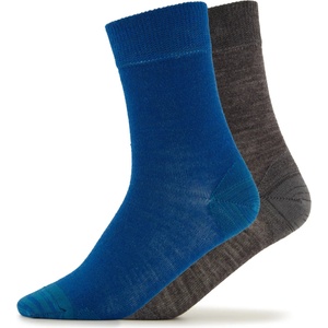 Devold Детски спортни чорапи Devold Kid's Daily Merino Light Sock 2-Pack Sports socks - Flood Mix - размер 25-27 (EU) (201-8578-0111)