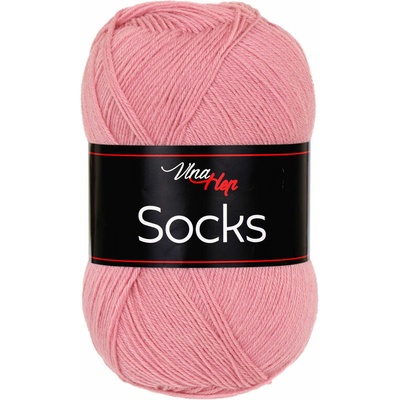 Vlna-hep Socks - ponožková Socks: 61071 Světle růžová do korálova