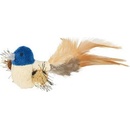 Trixie Plyšový ptáček s peřím a catnipem 8 cm