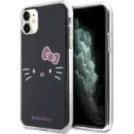 Hello Kitty Кейс Hello Kitty IML Kitty Face за iPhone 11 / Xr, черен (Hel000005-0)