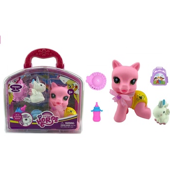 Armtoys ДЕТСКИ КОМПЛЕКТ ЗА ИГРА ПОНИ С ЕДНОРОГ И АКСЕСОАРИ В КУФАР