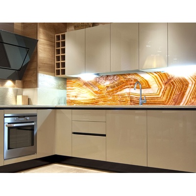Dimex KI180-066 Samolepící fototapeta do kuchyně Agate rozměry 180 x 60 cm