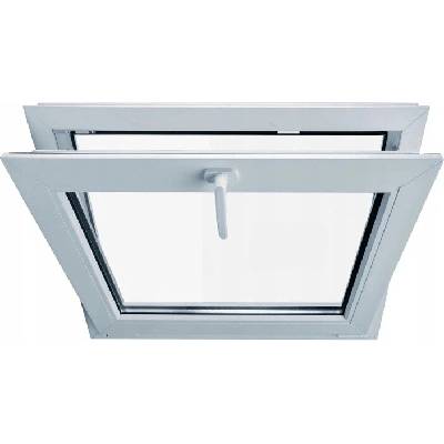 Okno plastové HOMEDOORS výklopné bílé 1000 x 500 mm