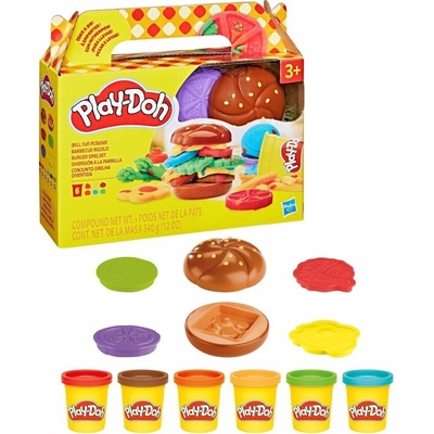 Hasbro Play-Doh malé lahůdky Burger set G1614