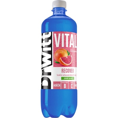 DrWitt Vital Recover Minerální voda růžový grapefruit 0,75 l