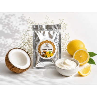 Přírodní balzám na vlasy Kokos + citron 20 ml