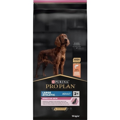 Purina Pro Plan Large Adult Athletic Sensitive Skin losos 14 kg