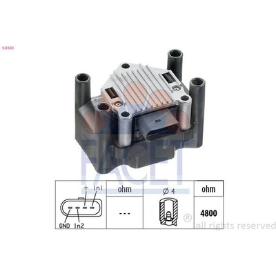 Jednotka zapalovací cívky FACET 9.8120 (98120)
