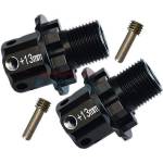 GPM RACING Хексове разширителни GPM 17mm TRAXXAS SLEDGE MONSTER TRUCK Aluminum изнасяне 13mm Hex Adapters GPMSLE010/+13MMBK (GPMSLE010/+13MMBK)