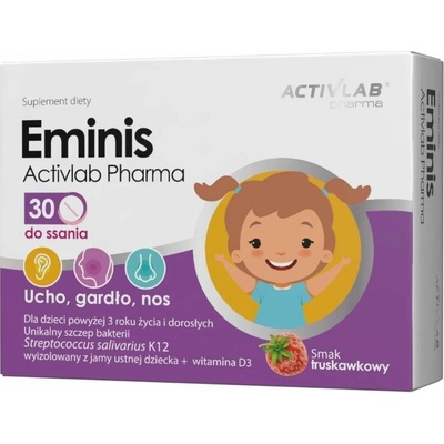 Activlab Pharma Eminis St RAW berry 30 pastiliek