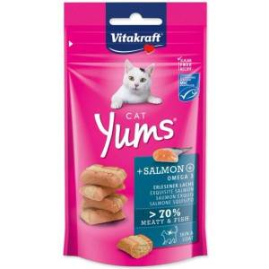 Vitakraft Лакомство Vitakraft Cat Yums сьомга 40g (493-36726)