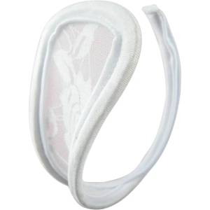 SuperLove Invisible Strapless C String Transparent Floral Lace White