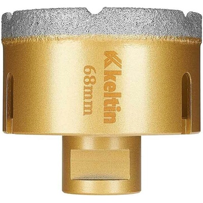 Vrták diamantový korunkový, závit M14 do uhlovej brúsky priemer 68 mm, GEKO