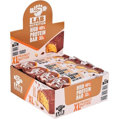 Lab Nutrition Classic XL Protein Bar 36% [12 x 80 грама] Фъстъчено масло