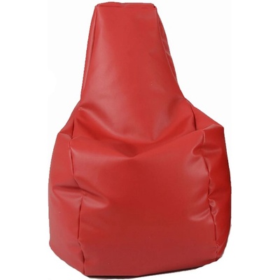 PUFRELAX Пуф, стол за деца 2-8 г. , 120л. Sunlounger Junior - Rosu Еко кожа, Пълнеж от Полистиролни перли (PUF-G-SJ-CR-RSU)