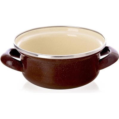 ORION Kastrol BROWN 12 cm 0,65 l smalt