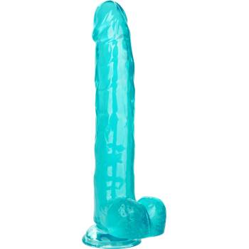 Image 1 of CalExotics Size Queen Dildo 10 Inch Turquoise