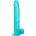 CalExotics Size Queen Dildo 10 Inch Turquoise
