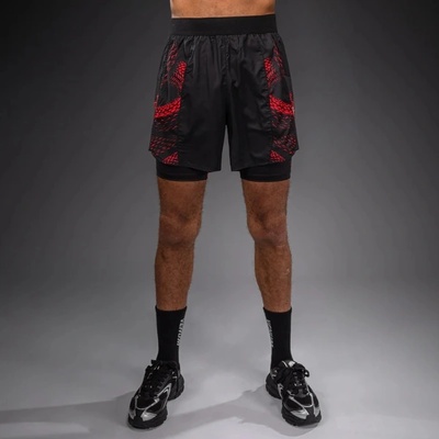 VENUM Шорти Venum Matupa Training Shorts - Black/Red/Silver - L