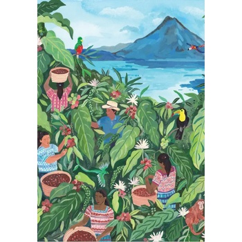 Pieces & Peace - Puzzle Guatemala - 1 000 piese