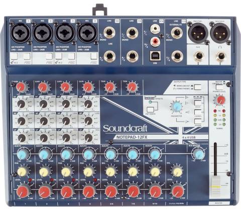 Soundcraft Notepad-12FX