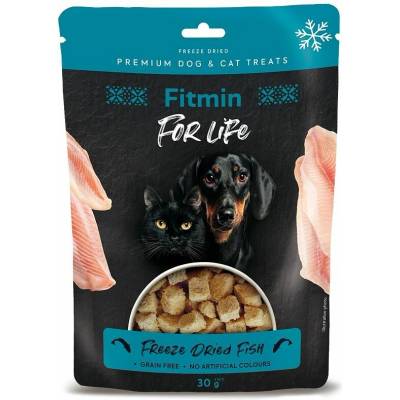 Fitmin For Life Mrazem sušené rybí pamlsky 30 g