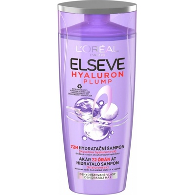 L'Oréal Elseve Hyaluron Plump 72H šampón s kyselinou hyalurónovou 250 ml