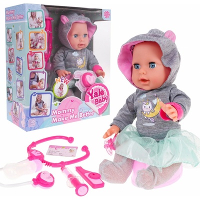 mamido Interaktívna Yale Baby s príslušenstvom lekára