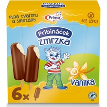 Prima Pribináček vanilkový nanuk 6 x 50 ml