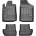 FroGum Гумени стелки Frogum Proline 3D съвместими със CITROEN C2 (2003-2009) 4 ЧАСТИ