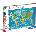 Clementoni - Puzzle Supercolor Puzzle Dinosaurs Map - 180 piese