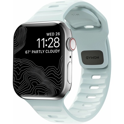 Nomad Sport Strap Glow 2.0 remienok pre Apple Watch 38/40/41/42 mm modrá NM01122685