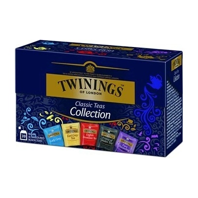 Twinings Classic kolekcia čiernych čajov 20 x 2 g