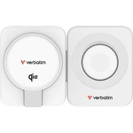 Verbatim Foldable 3-in-1 Qi2 Magnetic Wireless Power Bank 10000 mAh White (32296) - gtcomputers
