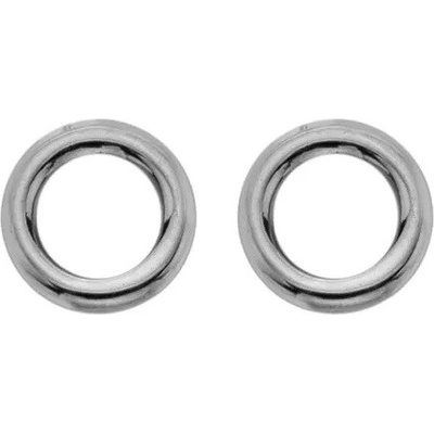 Hot Diamonds Minimalistické strieborné kôstky Silver Whisper SWE011