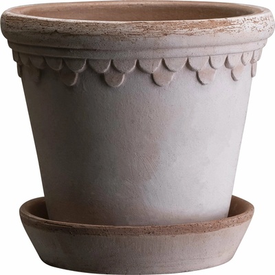 Bergs Potter KR25S kvetináč Kbenhavner s podstavcom 25 cm ružový